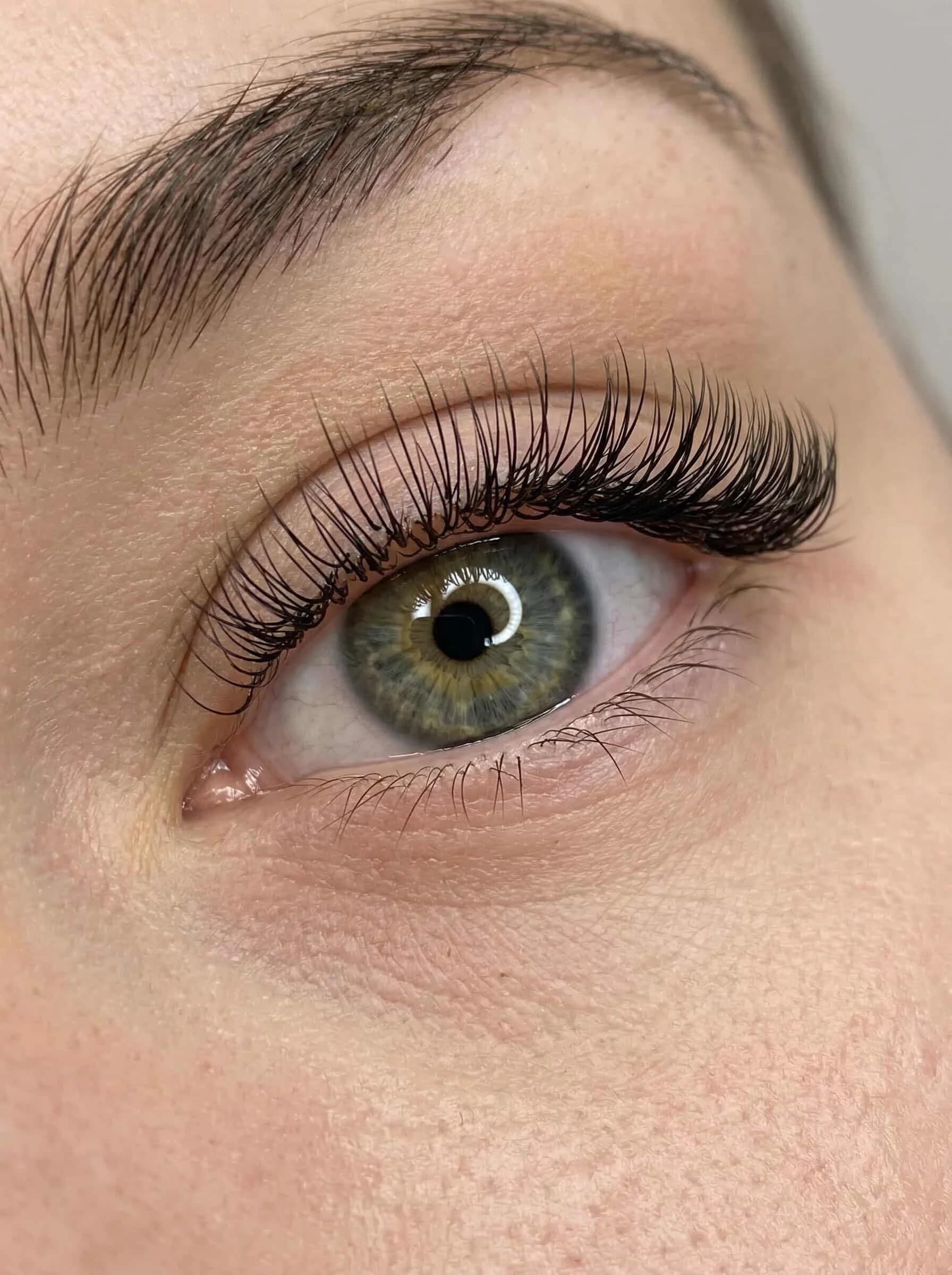 Dettaglio extension ciglia Italian Lash Academy
